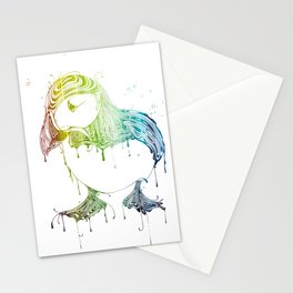 Don't Let Your Colours Run Stationery Card