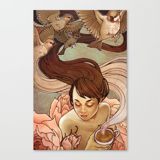 Avis Canvas Print