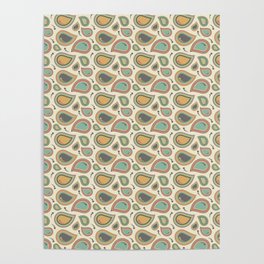 Paisley pattern 2 Poster