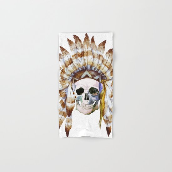 Skull 01 Hand & Bath Towel