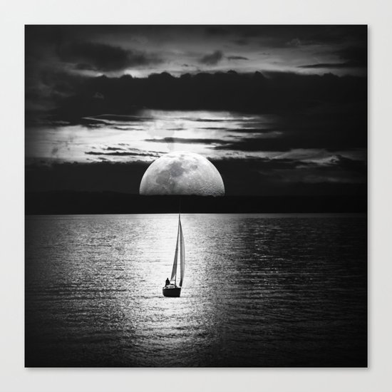 Moon Canvas Print