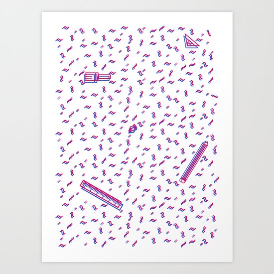 Hands On!! Art Print