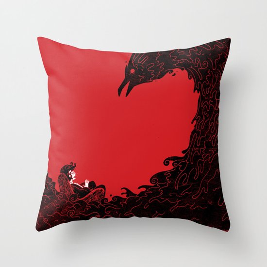 Nevermore Throw Pillow