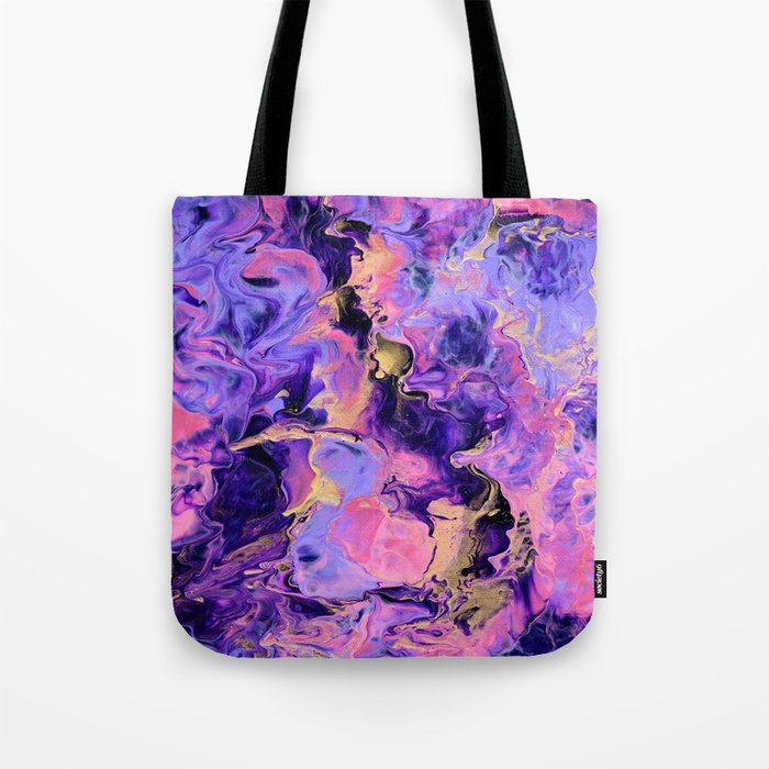 Femme-inist Acrylic Pour Tote Bag