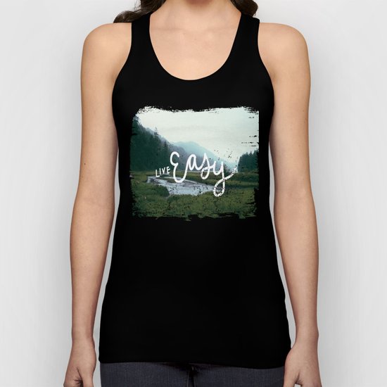 Live easy Unisex Tank Top