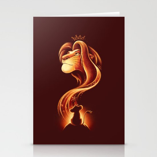 The New King Stationery Cards