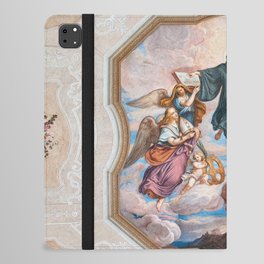 Ceiling Mural of St. Benedict's Hall  iPad Folio Case