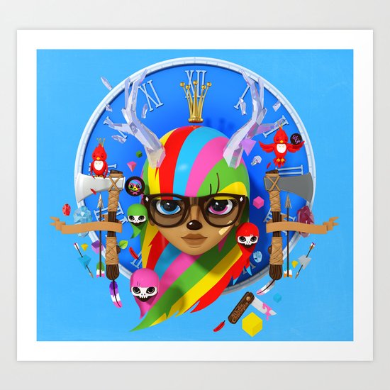 Your disco is Dead 3D Art Print