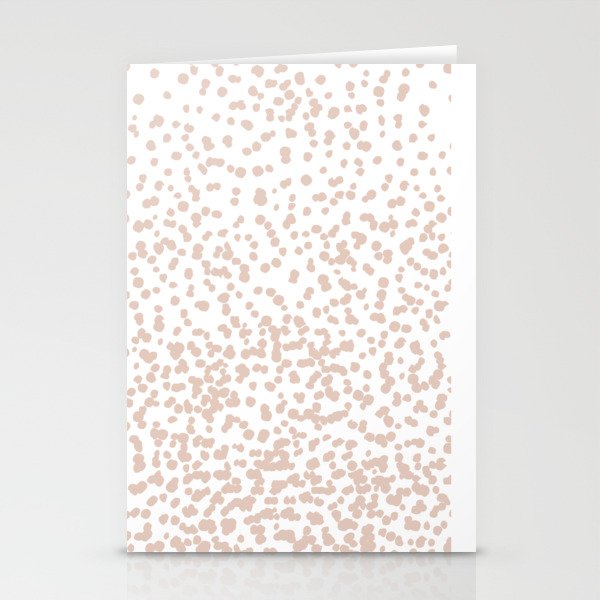 Pebbled Blush Pattern Stationery Cards