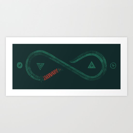 Infinity Blade Art Print