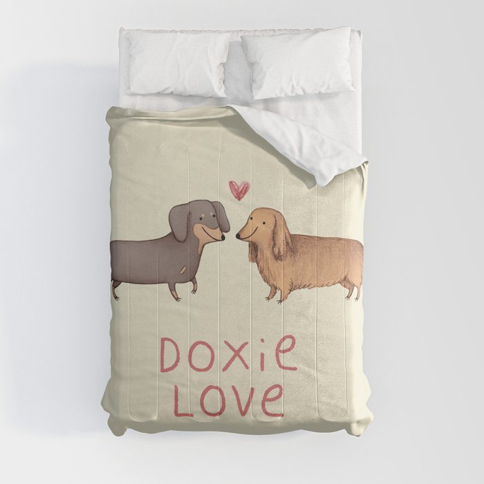 Doxie Love Comforter