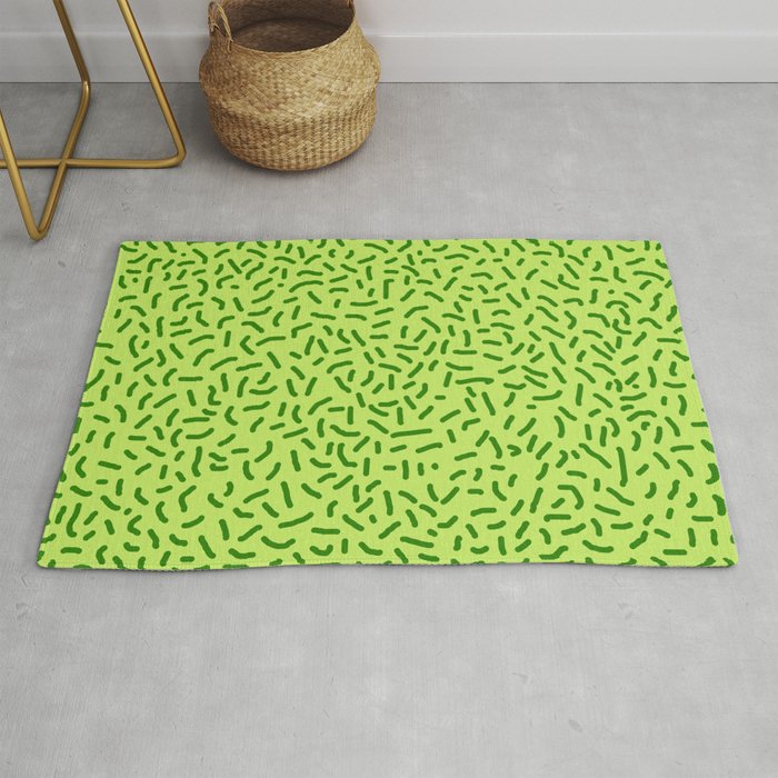 Green Grass Rug by Lorien Stern Society6