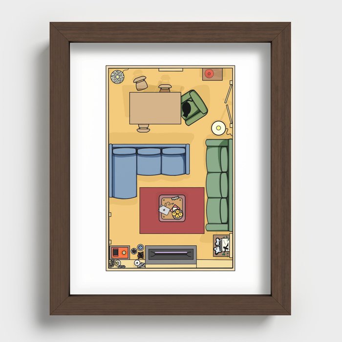 Apartment 11 Recessed Framed Print