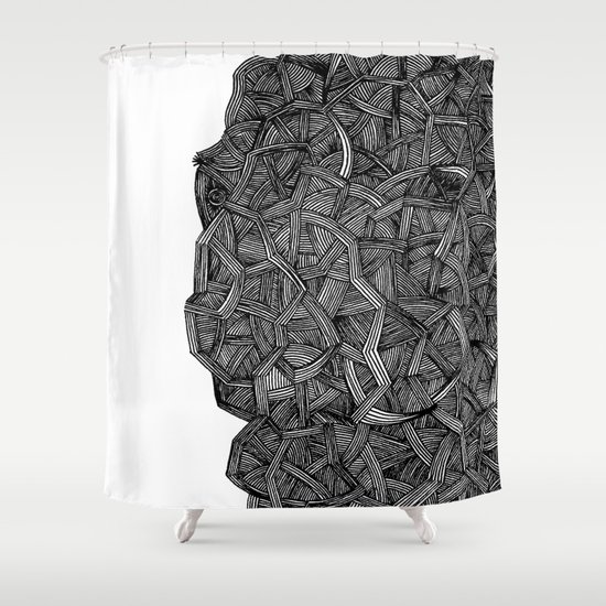 - I see a darkness - Shower Curtain