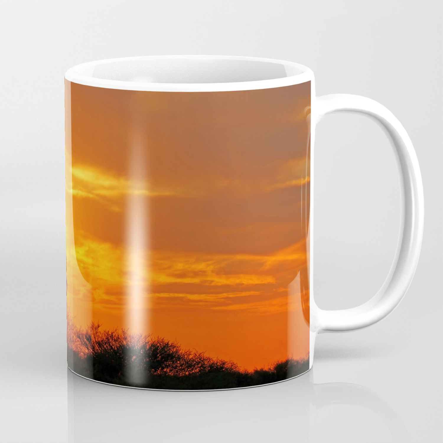 African Sunrise Coffee Mug By Wiwo Society6