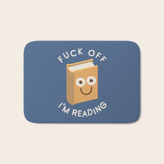 All Booked Up Bath Mat