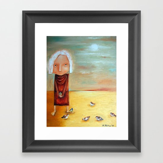 St Francis Framed Art Print