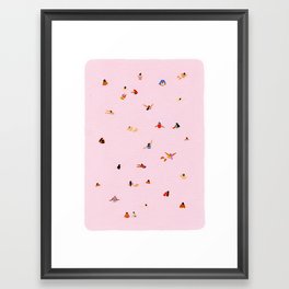 Pink! Framed Art Print