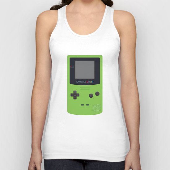 GAMEBOY Color - Green Unisex Tank Top