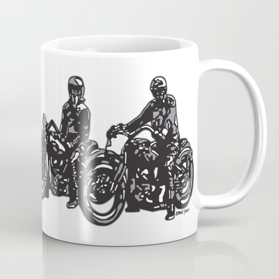 RACEDAY ANYDAY vintage flattrack motorcycle racers Mug