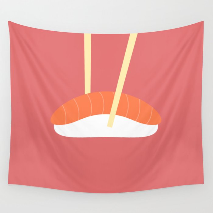 #16 Sushi Wall Tapestry