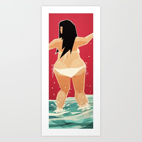 Ocean Joy Art Print