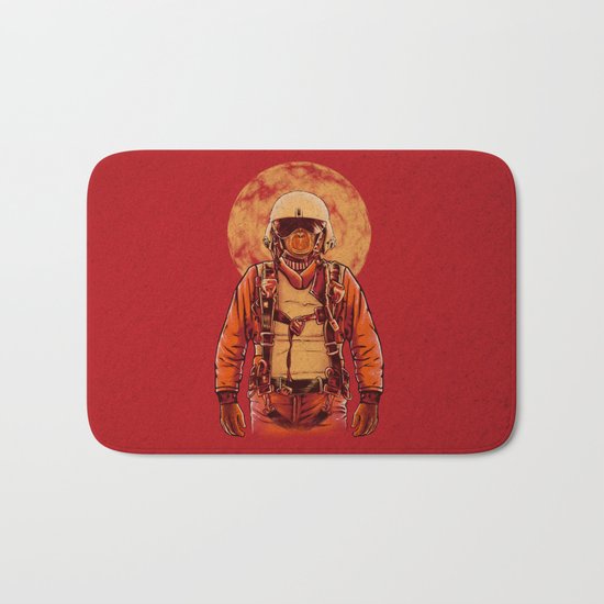 parachutist Bath Mat