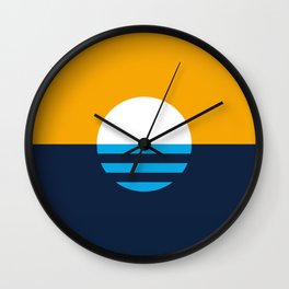 The People's Flag of Milwaukee Wall Clock
