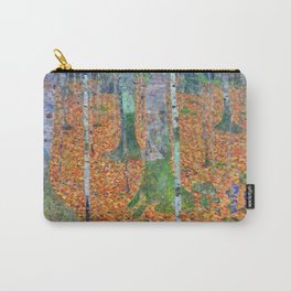 Gustav Klimt Birch Forest Carry-All Pouch