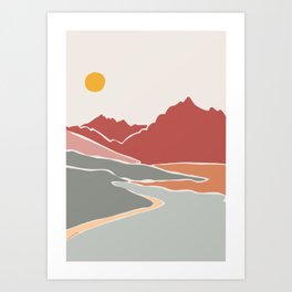 Mt. Cook Art Print