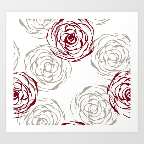 Roses Art Print