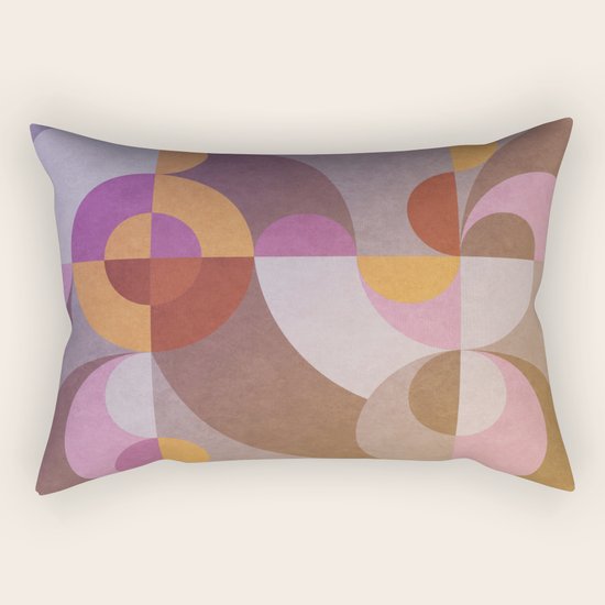 Geometric Rectangular Pillow