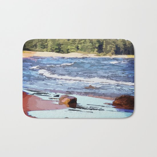 Lake Superior Bay Bath Mat