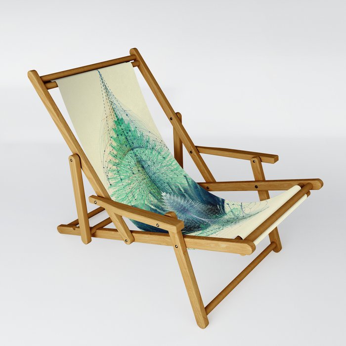 The Feathered Tribe Abstract / I Sling Chair