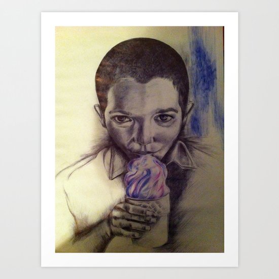 Let Happy be Where Sadness Was Art Print