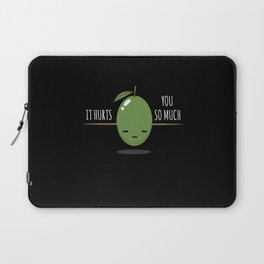 You So Much It Hurts Olives Laptop Sleeve