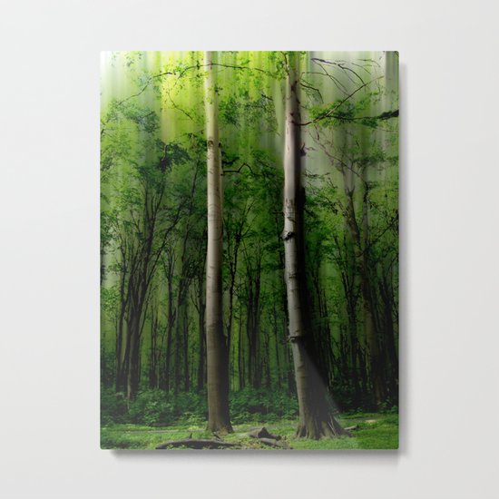 In the forest Metal Print