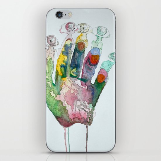 Hand-Eye iPhone Skin