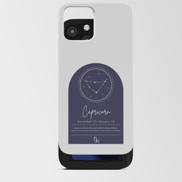 Capricorn | Zodiac iPhone Card Case