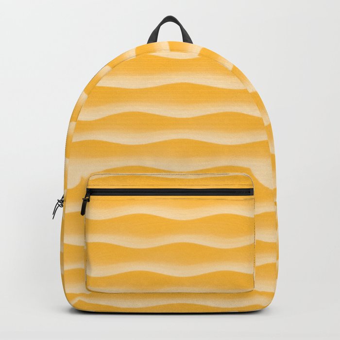 Wave Rows Marigold Backpack