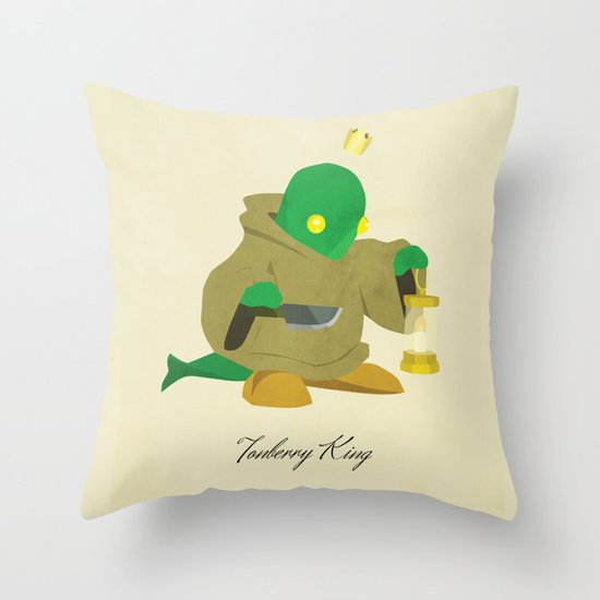 Tonberry King Throw Pillow