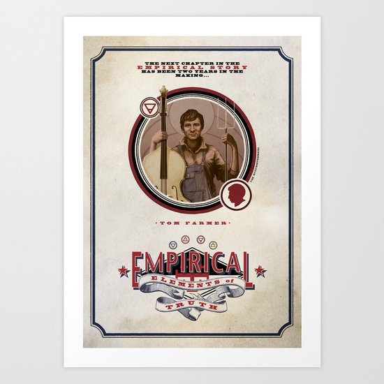 Empirical 'Elements of Truth' - Tom Farmer Art Print
