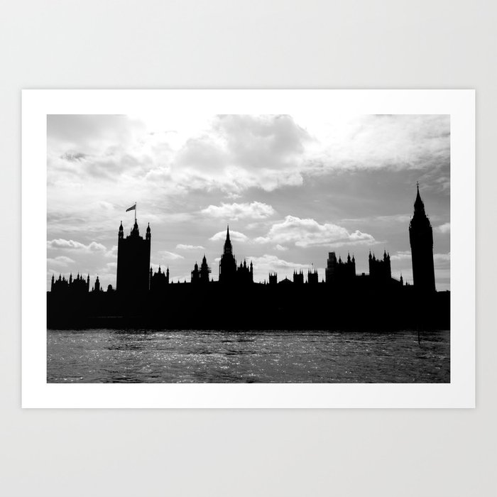 Paint it Black Art Print by MAJTOM_TRAVEL Society6