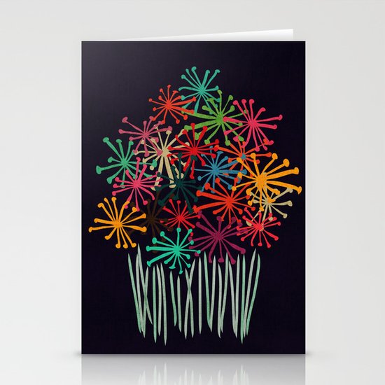 Flower Bouquet Stationery Cards