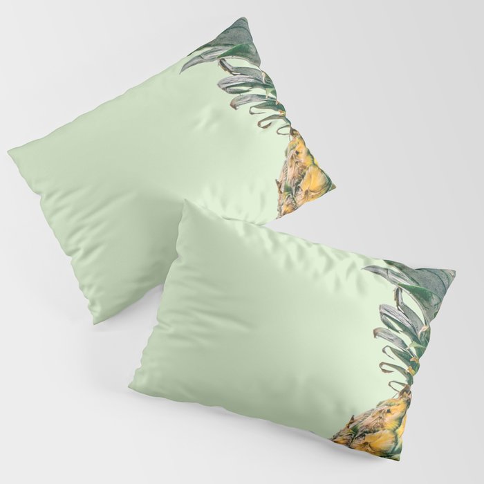 Lime green pillow store shams