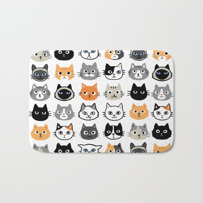Cute Cats | Assorted Kitty Cat Faces | Fun Feline Drawings