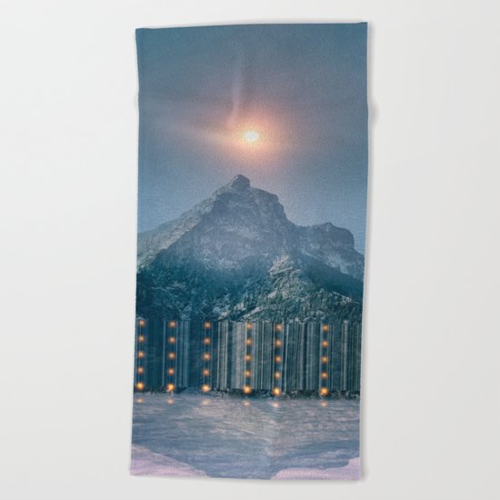 Chasing Lights Beach Towel