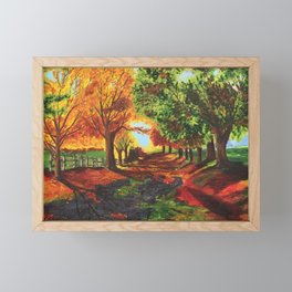Autumn Framed Mini Art Print
