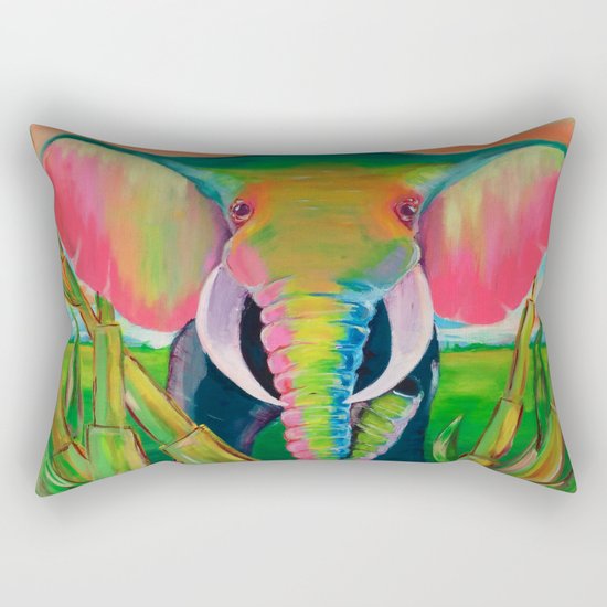 africa Rectangular Pillow