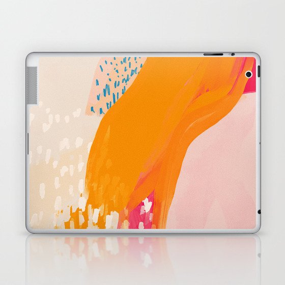 The Abstract Shape Of Spring Laptop & iPad Skin